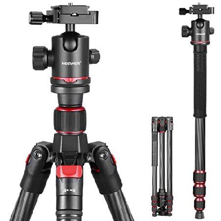 NEEWER 66インチポータブル軽量カーボンファイバー製カメラ三脚一脚 Neewer 【平行輸入品】Neewer カーボンファイバー 66インチ/168センチ
