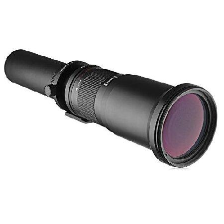 平行輸入品】Opteka 650-1300mm (2X- 1300-2600mm) 望遠ズームレンズ