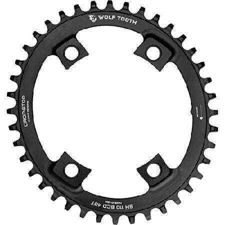 平行輸入品】Wolf Tooth Oval/Elliptical Drop-Stop Chainring for