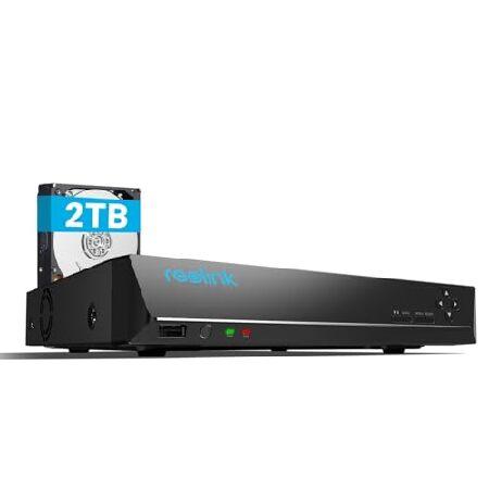 平行輸入品】Reolink 4K 8CHネットワークビデオレコーダー RLN8-410