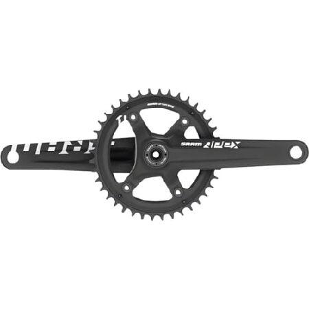 平行輸入品】SRAM Apex 1クランクセット10/11 sp。 165mm 42T BCD110