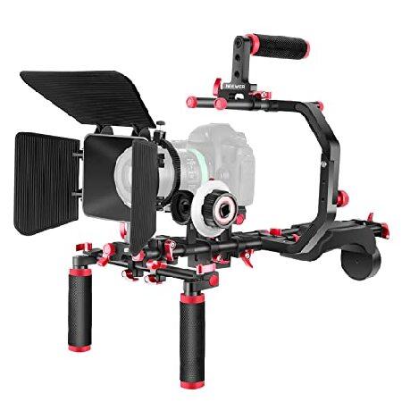 ブランド登録なし Neewer ショルダーリグキット DSLRカメラ及びビデオカメラに対応 映画ビデオ映画製作システム マットボックス、フォローフォーカス、C型ブラケット、15mmロッド : Trade Journey - 通販 - Yahoo!ショッピング ブランド登録なし Neewer ショルダーリグキット DSLRカメラ及びビデオカメラに対応 映画ビデオ映画製作システム マットボックス、フォローフォーカス、C型ブラケット、15mmロッド : Trade Journey - 通販 - Yahoo!ショッピング
