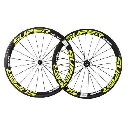 平行輸入品】Superteam カーボンファイバー ロードバイクホイール 700C