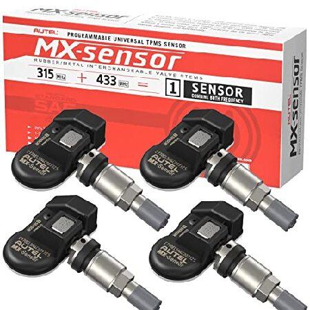 Autel MX-Sensor TPMSセンサー 4個セット 平行輸入品】Autel TPMS Sensor Set of 4, MX-Sensor 2in 1 Dual