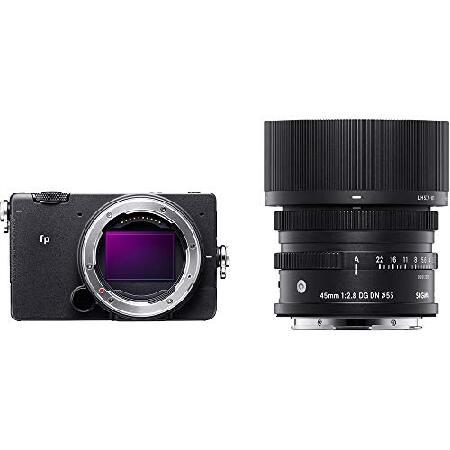 美品 SIGMA fp 45mm F2.8 DG DN kit 付属品多数 平行輸入品】シグマ(Sigma) SIGMA フルサイズミラーレス一眼カメラ fp