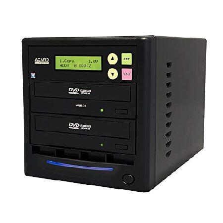 [ジャンク品]ACARD 10枚デュプリケーター 平行輸入品】ACARD ディスクデュプリケーター ACARD-S1T-DVD-BK