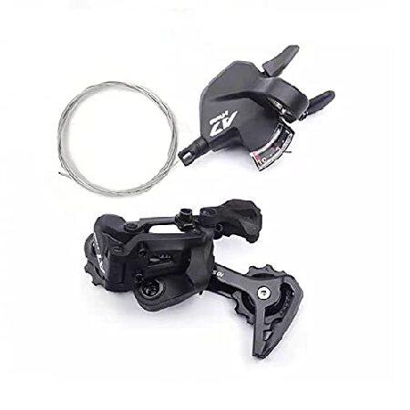 SHIMANO 10速フロント、リア、ディレイラー 、シフトレバーセット