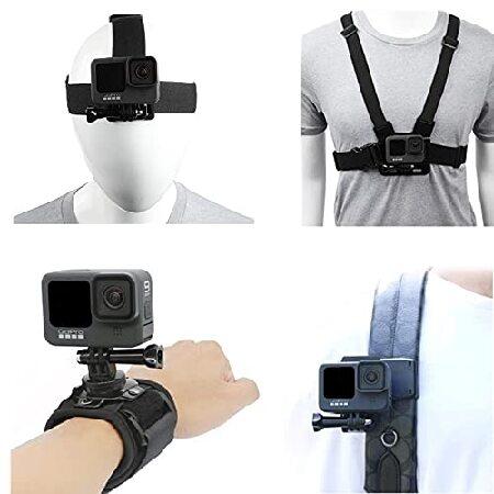 平行輸入品】アクセサリーキット Gopro Hero 9 8 Max 7 6 5 4 3 DJI