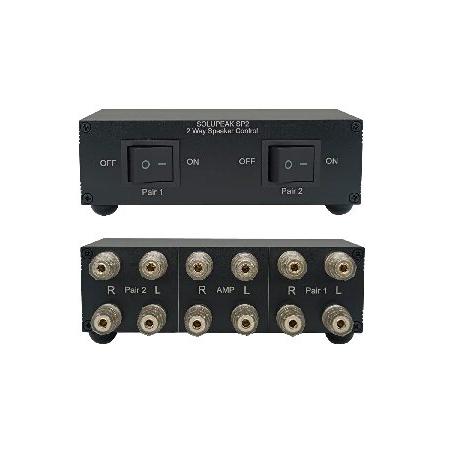 平行輸入品】SOLUPEAK SP2 プレミアム2ゾーンスピーカーセレクタ
