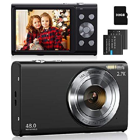 平行輸入品】デジタルカメラ ポイント＆シュートカメラ 2.7K 48MP