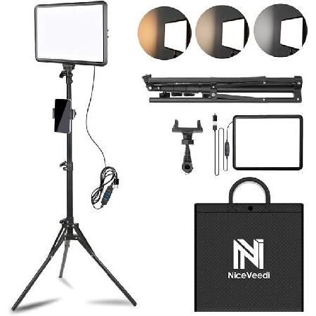NiceVeedi LEDビデオライト バイカラー2700K-6500K 4台 NiceVeedi LEDビデオライト バイカラー2700K-6500K 4台 Amazon