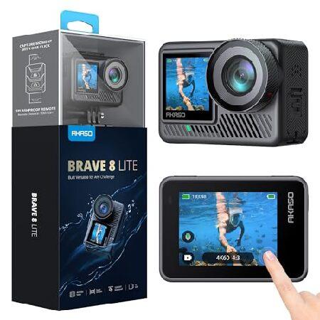 AKASO Brave 8 Lite Waterproof Action Camera with 4K60 Ultra HD 