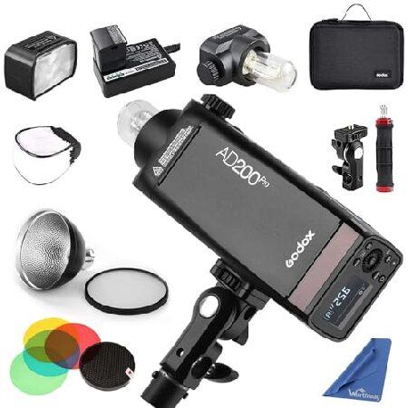 GODOX Godox AD200 Pro AD200Pro 200Ws ポータブルポケットフラッシュ 