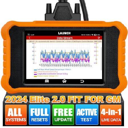 平行輸入品】2024 LAUNCH Creader Elite V2.0 GM双方向スキャンツール