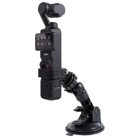 PellKing 吸盤マウント DJI Osmo Pocket 3用 車用フロントガラス PellKing 吸盤マウント DJI Osmo Pocket 3用 車用フロントガラス