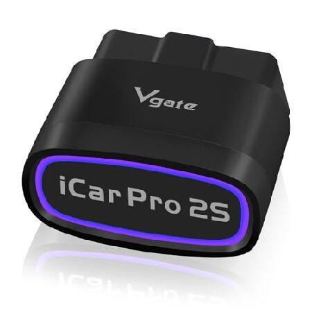 平行輸入品】Vgate iCar Pro 2S Bluetooth 5.2 OBD2 Car Scan Tool for