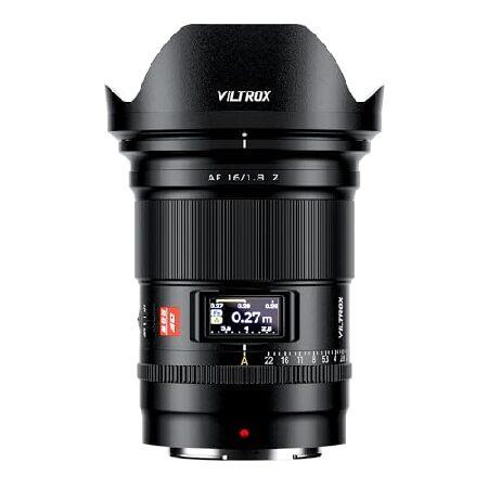 平行輸入品】VILTROX AF 16mm F1.8Zマウント用フルサイズレンズ