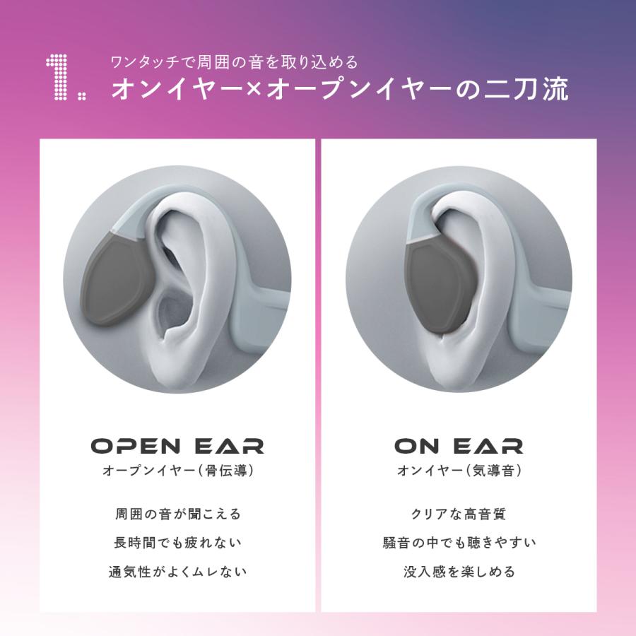 骨伝導イヤホン ワイヤレスイヤホン bluetooth 【COMPBEAT ATHLETE