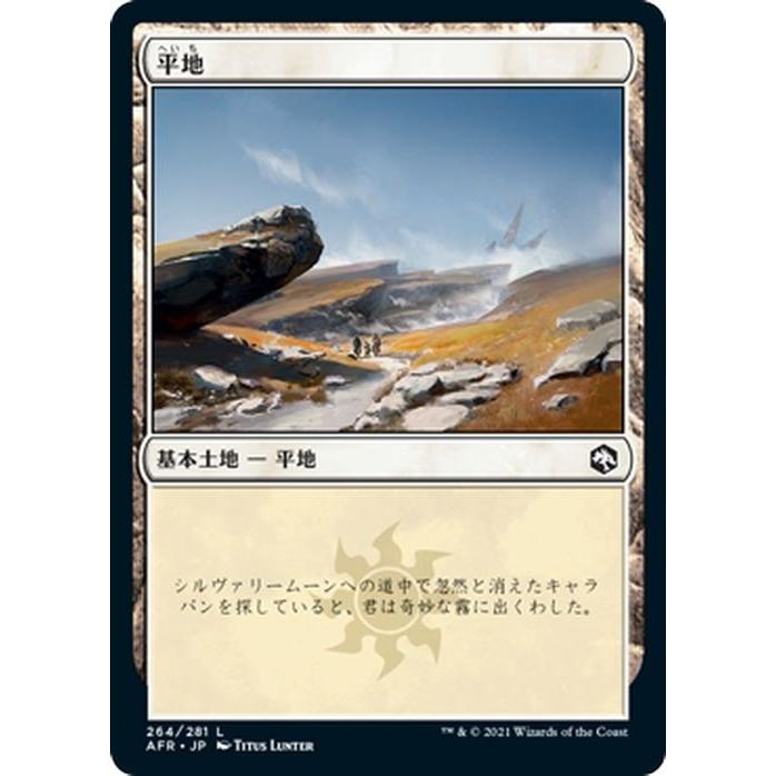 MTG マジック：ザ・ギャザリング 平地 基本土地 フォーゴトン・レルム探訪 AFR-264 D&D ダンジョン&ドラゴンズ 日本語 基本土地 土地｜trade-lab-japan