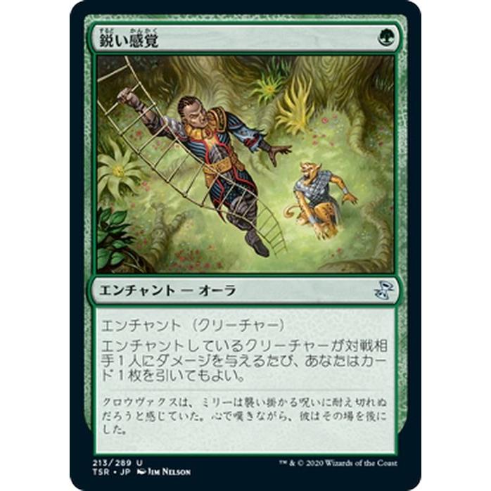 Magic: The Gathering MTG マジック:ザ・ギャザリング 鋭い感覚 Magic: The Gathering MTG マジック:ザ・ギャザリング 鋭い感覚