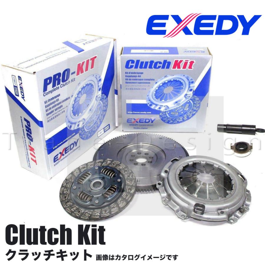 クラッチ 3点 キット ミラ L285S H18/12~ DHK017 EXEDY エクセディ カバー ディスク ベアリング