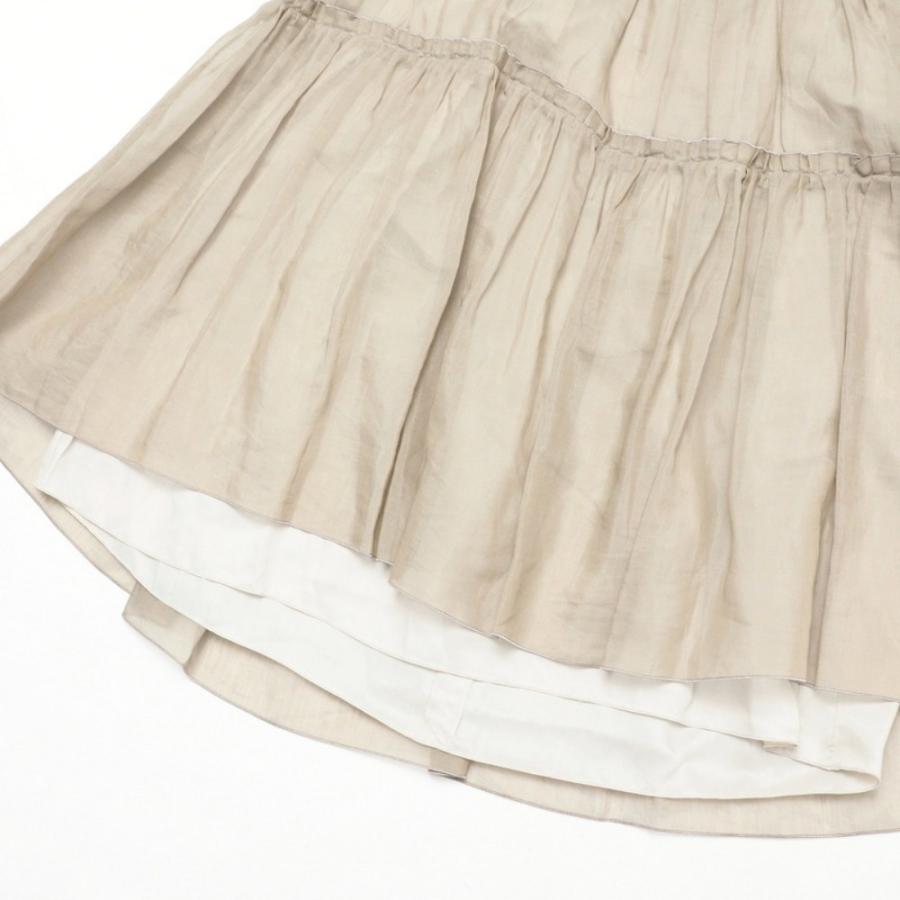 美品 FOXEY フォクシー French Cheer ワンピース サイズ38 ノースリーブ ミディ ティアードワンピース