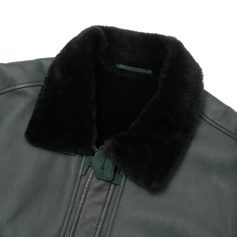 □美品□Berluti ベルルッティ サイズR56 ムートンジャケット ジップ