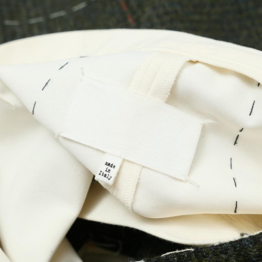 Maison Margiela メゾン マルジェラ パンツ サイズ38（155/62A） ツイード切替 レイヤード プリーツ ガウチョ ワイドパンツ_7