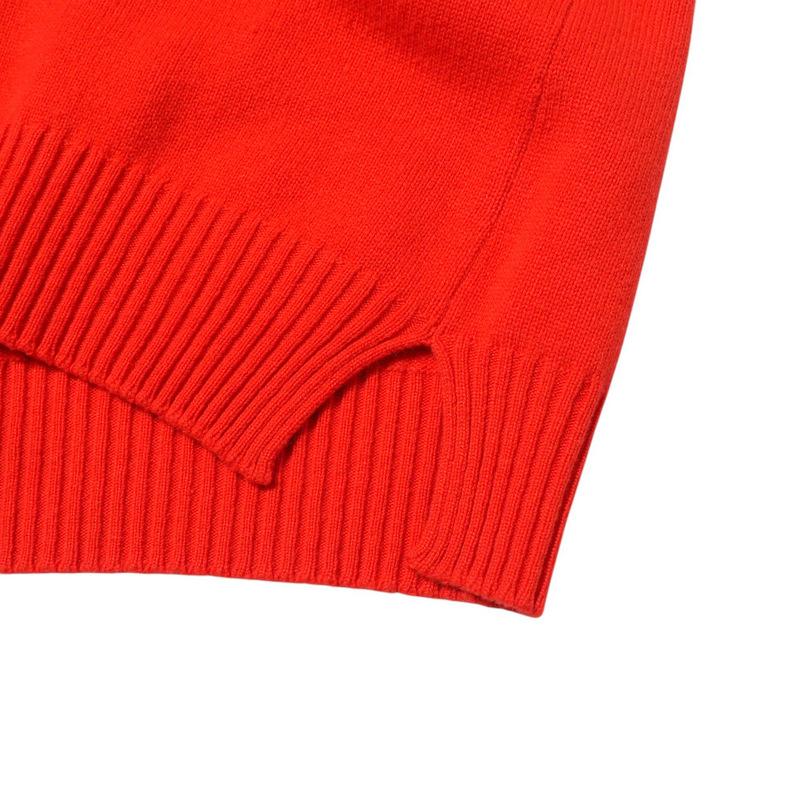 HERMES エルメス ワンピース サイズ42 総カシミヤ Hロゴ 半袖 ニット