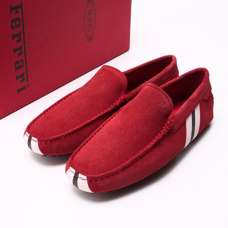 TOD'S（トッズ） 未使用 NEW GOMMINO 122 モカシン サイズ5 フェラーリ