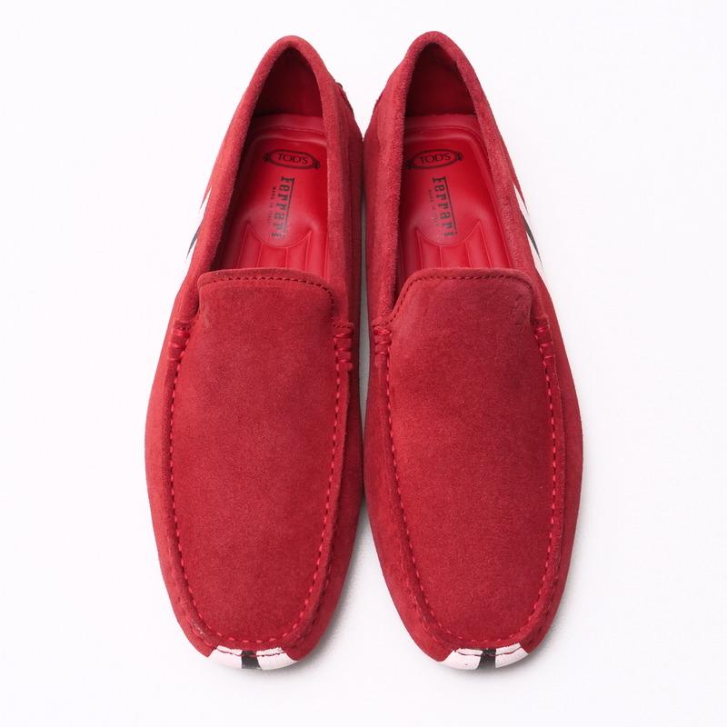 TOD'S（トッズ） 未使用 NEW GOMMINO 122 モカシン サイズ5 フェラーリ