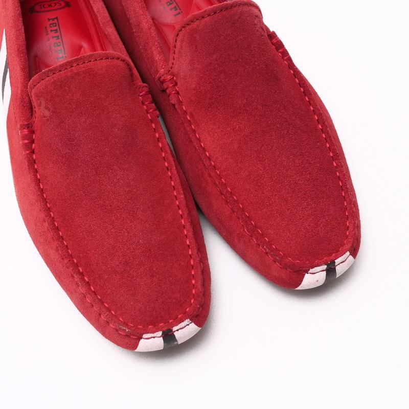 TOD'S（トッズ） 未使用 NEW GOMMINO 122 モカシン サイズ5 フェラーリ