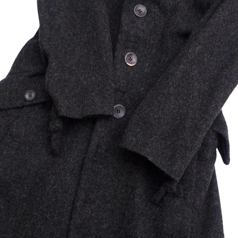 ISSEY MIYAKE イッセイミヤケ ヴィンテージ コート サイズL ロングコート ショールカラー_3