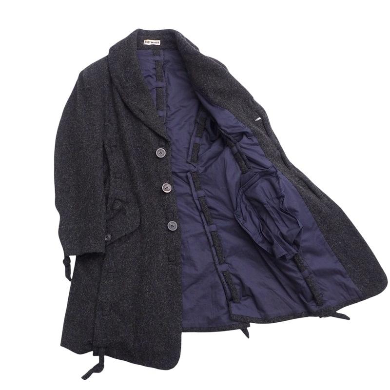 ISSEY MIYAKE イッセイミヤケ ヴィンテージ コート サイズL ロングコート ショールカラー_4