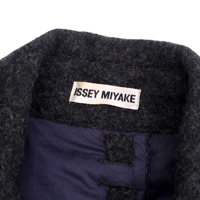 ISSEY MIYAKE イッセイミヤケ ヴィンテージ コート サイズL ロングコート ショールカラー_5
