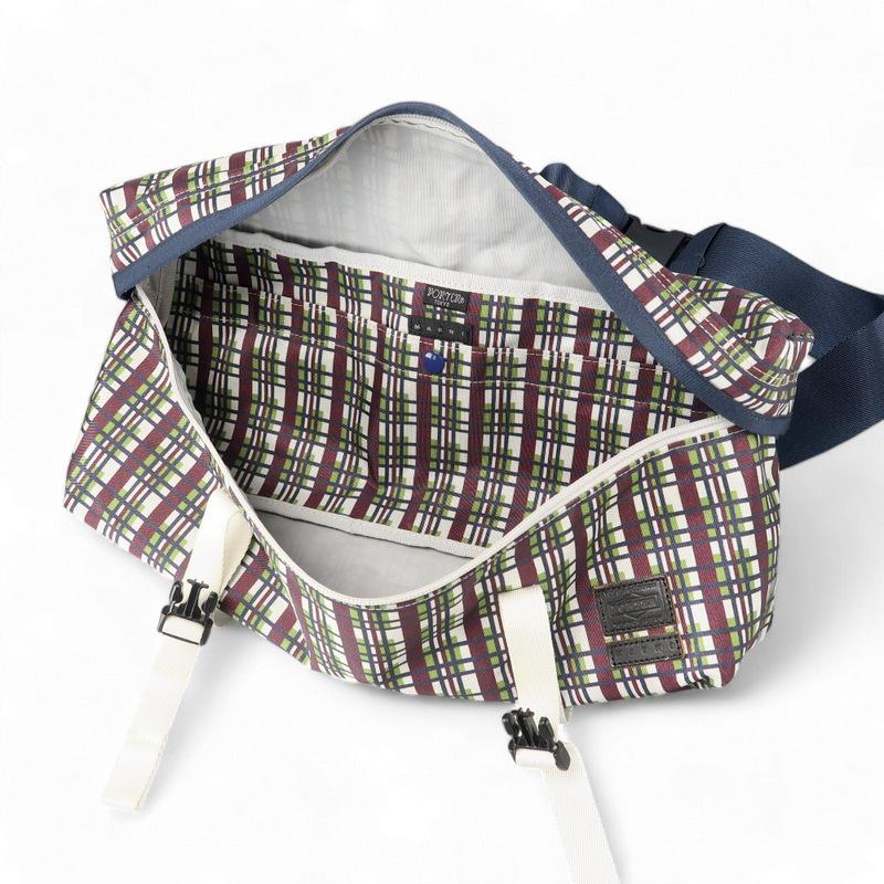 MARNI（マルニ） × PORTER × ポーター BUM BAG ウエストバッグ 軽量