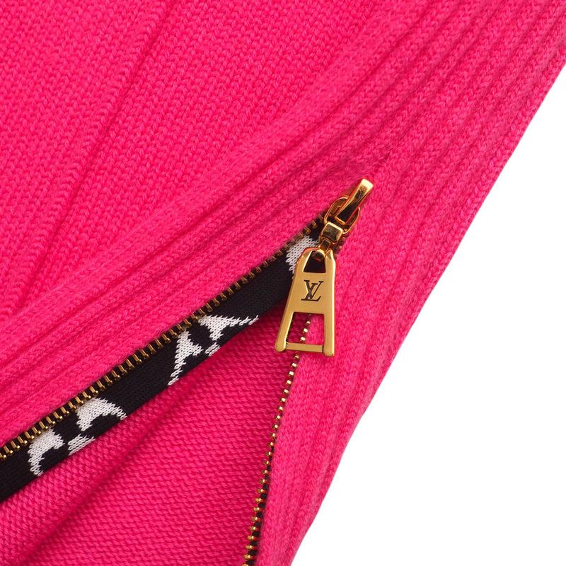 2022AW■LOUIS VUITTON ルイ・ヴィトン パンツ サイズXS カシミヤ × コットン ニットパンツ ジップスリット_9
