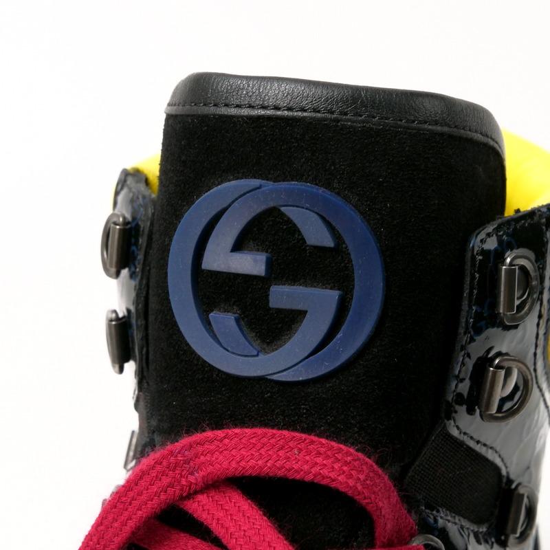 GUCCI（グッチ） 未使用 スニーカー サイズ10 2/1G レザー ハイカット