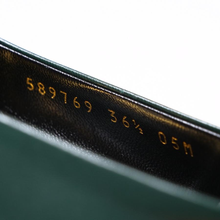 未使用 GUCCI グッチ パンプス サイズ36 1/2 ポインテッドトゥ_7