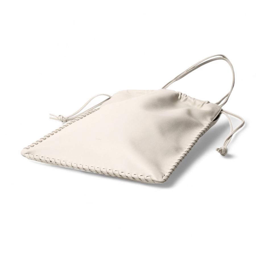 美品 VASIC ヴァジック Wells ウェルズ ハンドバッグ 巾着 ドロー