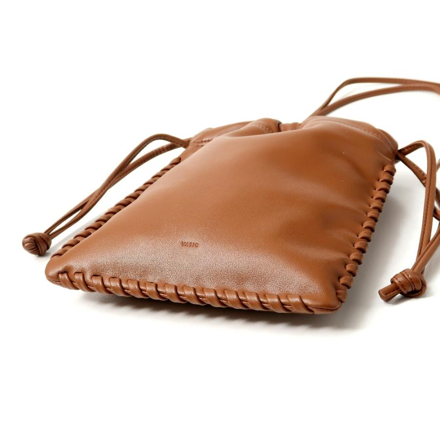 VASIC ヴァジック Wells Mini ショルダーバッグ 巾着バッグ レザー