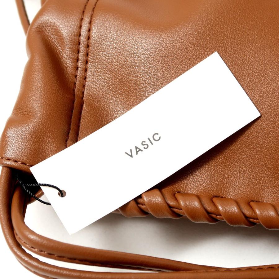 VASIC ヴァジック Wells Mini ショルダーバッグ 巾着バッグ レザー