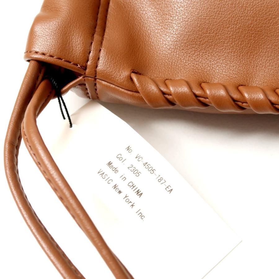 VASIC ヴァジック Wells Mini ショルダーバッグ 巾着バッグ レザー