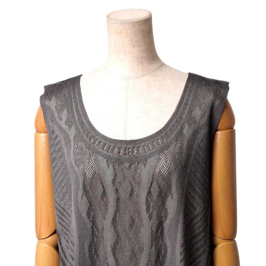 【美品】プリーツプリーズ ノースリーブ ワンピース ドレス サイズ3 PLEATS PLEASE ISSEY MIYAKE 美品 プリーツプリーズ イッセイミヤケ