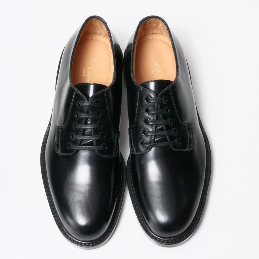 LOUIS VUITTON ドレスシューズ ルイヴィトン　レザーシューズ LOUIS VUITTON(ルイヴィトン) スクエアトゥ レザー ドレスシューズ