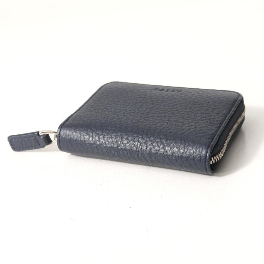 ■美品■BALLY バリー MEBIOT カードケース サイズ1 レザー ラウンドファスナー ケース ブランド古着【中古】20251126/RA6670 Bally（バリー） 美品 MEBIOT カードケース サイズ1 レザー ラウンド