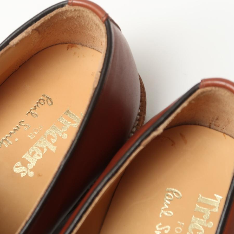 Tricker's × Paul Smith トリッカーズ × ポール・スミス ローファー サイズ8 別注 レザー_8