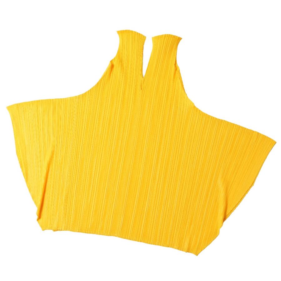 美品✨プリーツプリーズ　トップス　ノースリーブ　ワンピース　チュニック　サイズ4 PLEATS PLEASE ISSEY MIYAKE 美品 プリーツプリーズ イッセイミヤケ