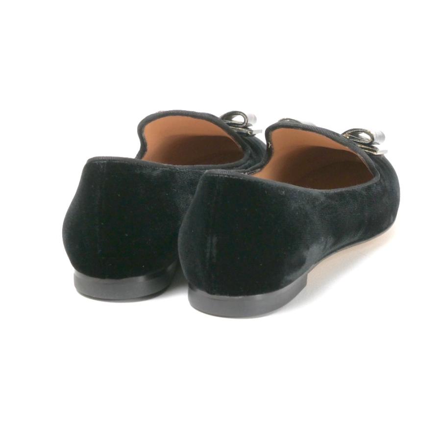 美品 Salvatore Ferragamo サルヴァトーレフェラガモ パンプス サイズ5 1/2 M ヴァラリボン ベロア_2