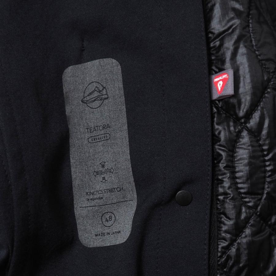 美品 TEATORA テアトラ Wallet Coat PLUS S ウォレットコート ステンカラーコート サイズ48 ロングコート_5